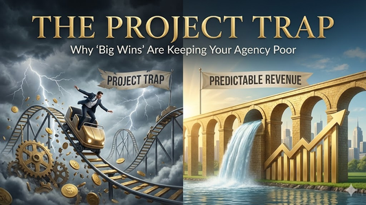 The Project Trap: Why "Big Wins" Are Keeping Your Agency Poor